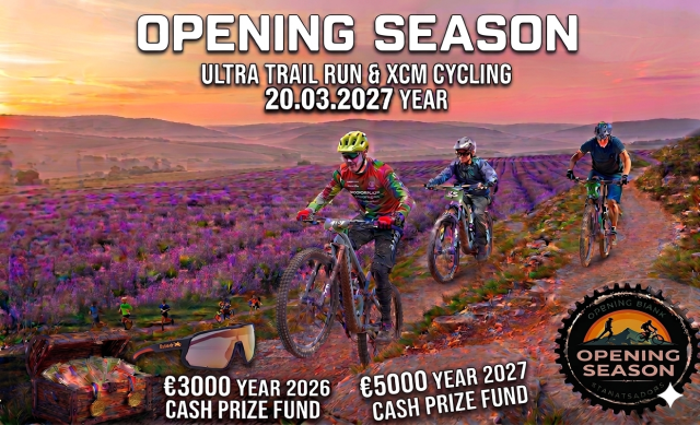 OPPENING SEASON-награден фонд 5 000€  Ultra Trail Run&XCM Cycling