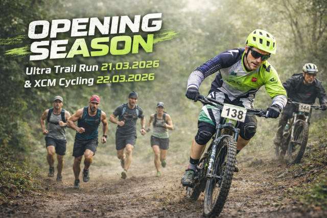OPPENING SEASON Ultra Trail Run 21.03 2026  &  XCM Cycling 22.03 2026 