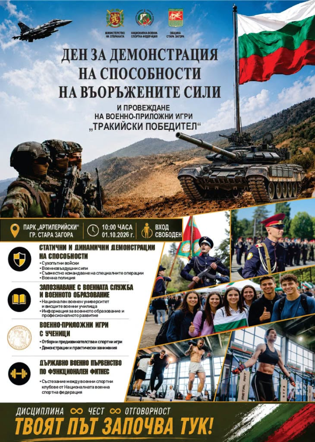 Държавно военно първенство по функционален фитнес 2026